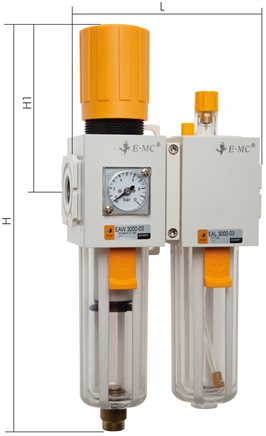 Exemplary representation: 2-part maintenance unit - Eco-Line