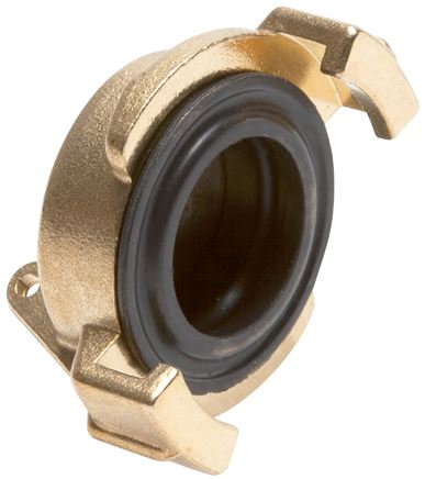 Exemplary representation: Sealing caps for garden hose quick coupling, brass